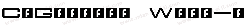 CyGrotesk Wide字体转换